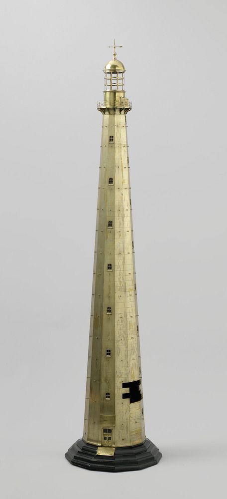 Model of a Lighthouse (1879) by Nederlandsche Stoomboot Maatschappij Fijenoord