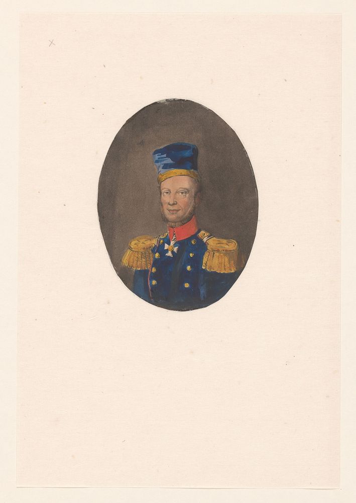 Koning Willem II (1849 - 1850) by Hendrik Wilhelmus Last and Charles van Lier