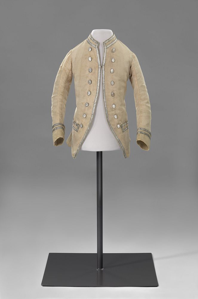 Boy’s Coat (c. 1770 - c. 1780) by anonymous