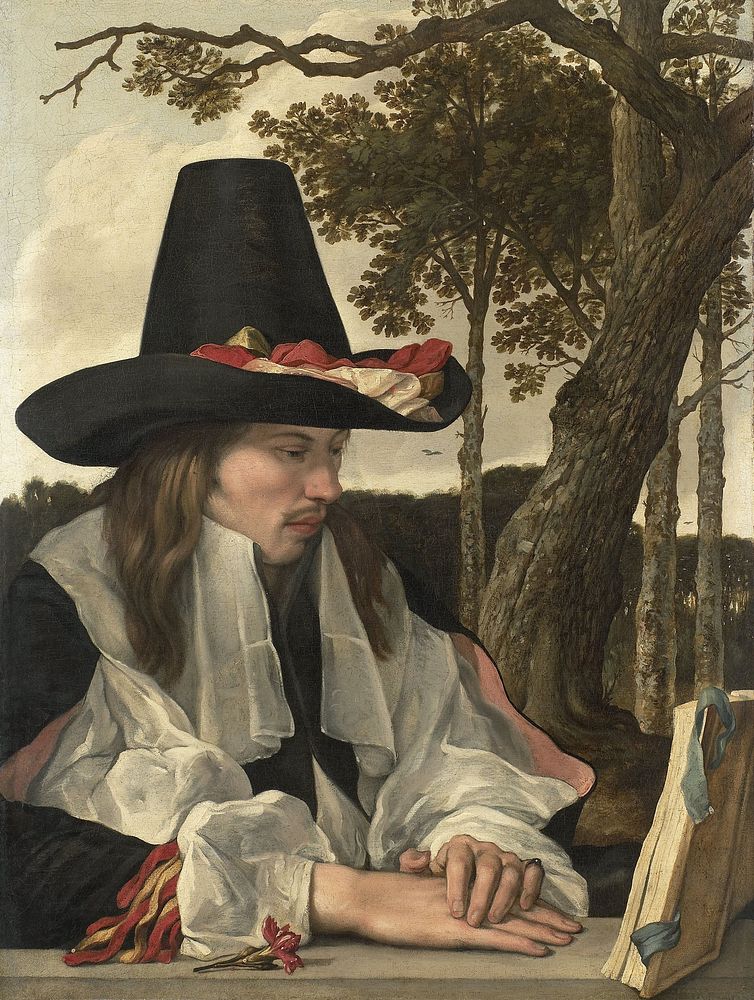 A Man Reading (c. 1660) by anonymous
