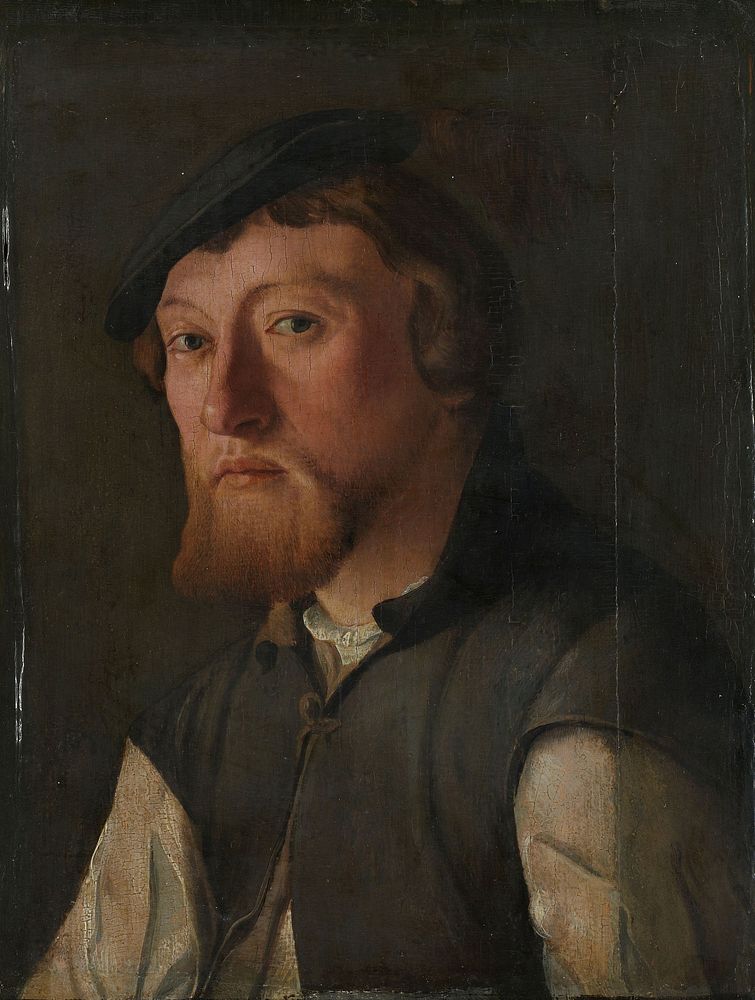 Portrait of a man (c. 1530 - c. 1540) by anonymous