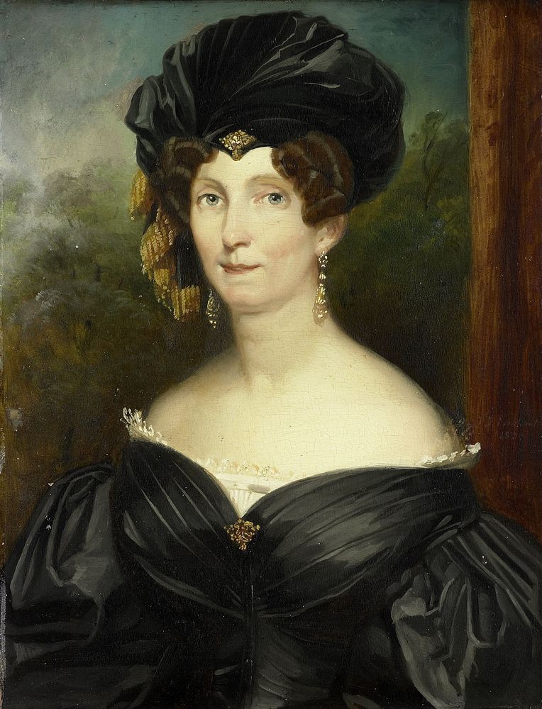 Petronella de Lange (1779-1835), Wife of Jonkheer Theodorus Frederik van Capellen (1835) by Jacob Joseph Eeckhout