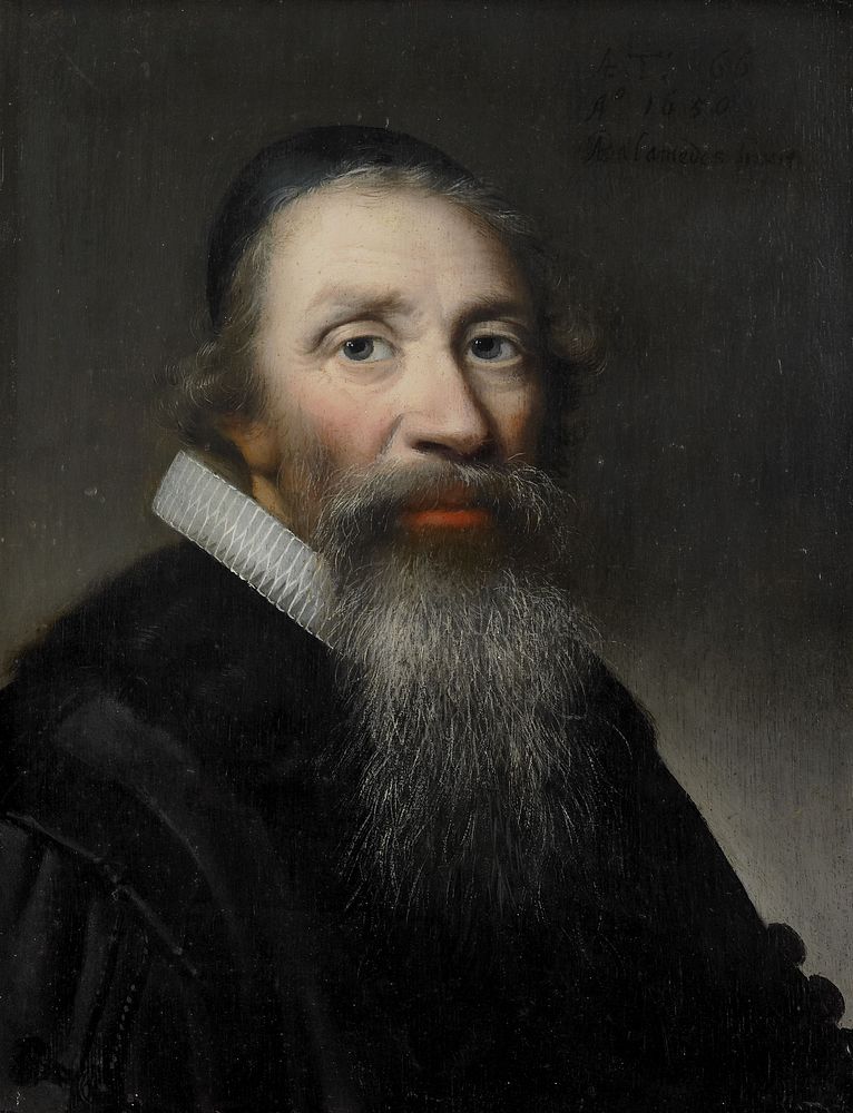 Portrait of a Man, probably a Clergyman (1650) by Anthonie Palamedesz