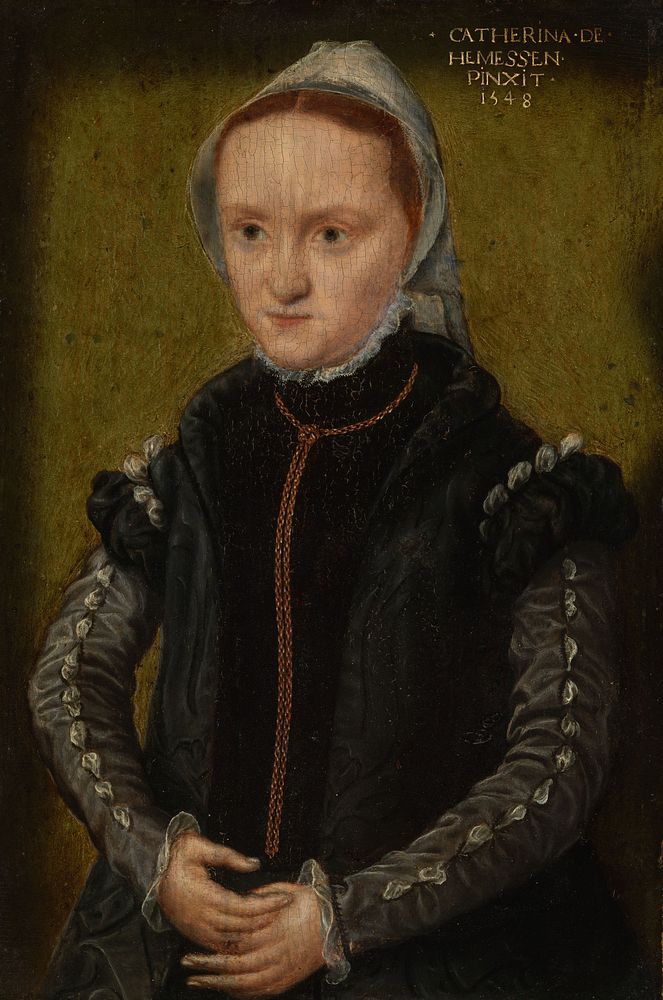 Portrait of a Woman (1548) by Catharina van Hemessen