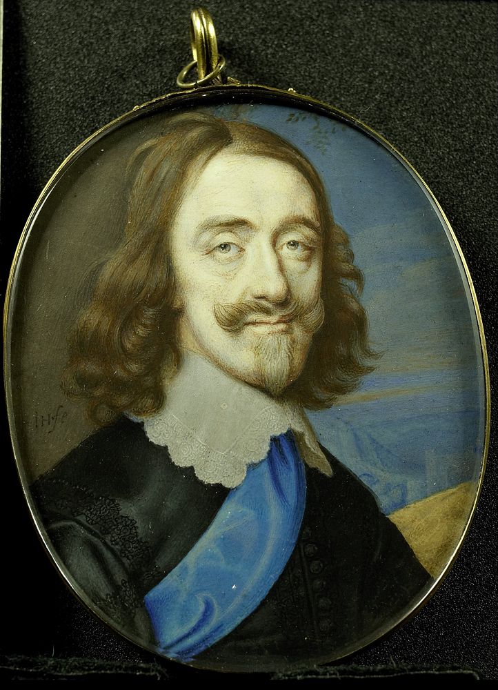 Karel I (1600-49), koning van Engeland (1610 - 1664) by John Hoskins