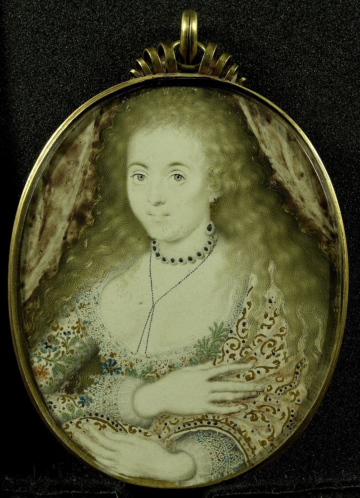 Arabella Stuart (gest 1615). Dochter van Charles Lennox (1590 - 1615) by Isaac Oliver