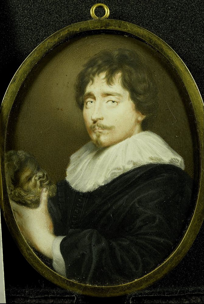Portrait of François Duquesnoy (1597-1643). Sculptor (1625 - 1658) by Louis van der Bruggen, Peter Oliver and Anthony van…