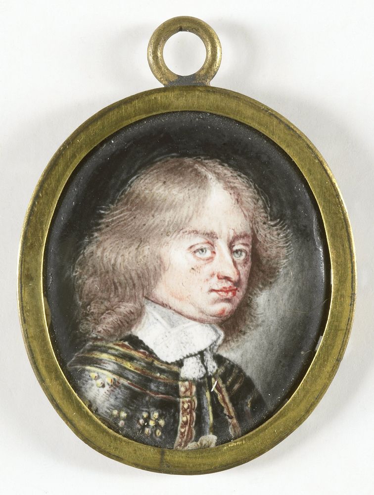 Portret van een man, misschien Louis II van Bourbon (1621-86), prins van Condé (1640 - 1660) by anonymous