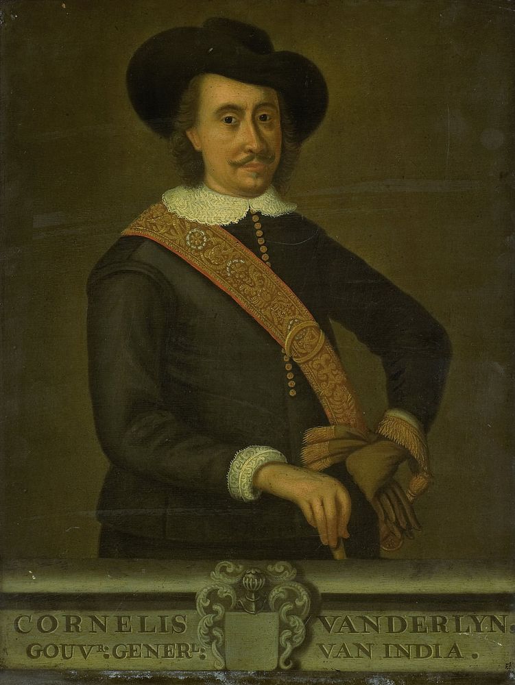 Portrait of Cornelis van der Lijn, Governor-General of the Dutch East Indies (1750 - 1800) by anonymous