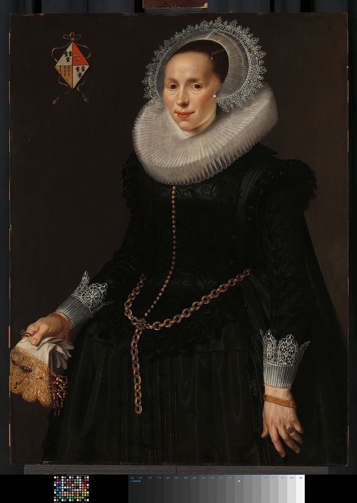Portrait of Johanna le Maire (c. 1601-60) (c. 1622 - c. 1629) by Nicolaes Eliasz Pickenoy
