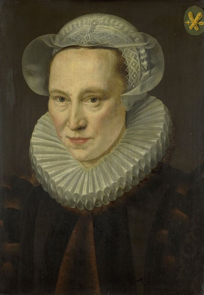 Portrait of Grietje Pietersdr Codde (1538-1607) (1586) by Adriaen Thomasz Key