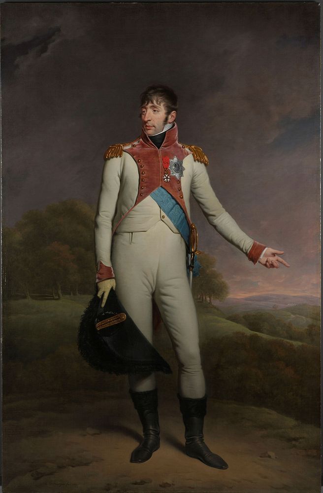 Portrait of Louis Napoleon, King of Holland (1809) by Charles Howard Hodges