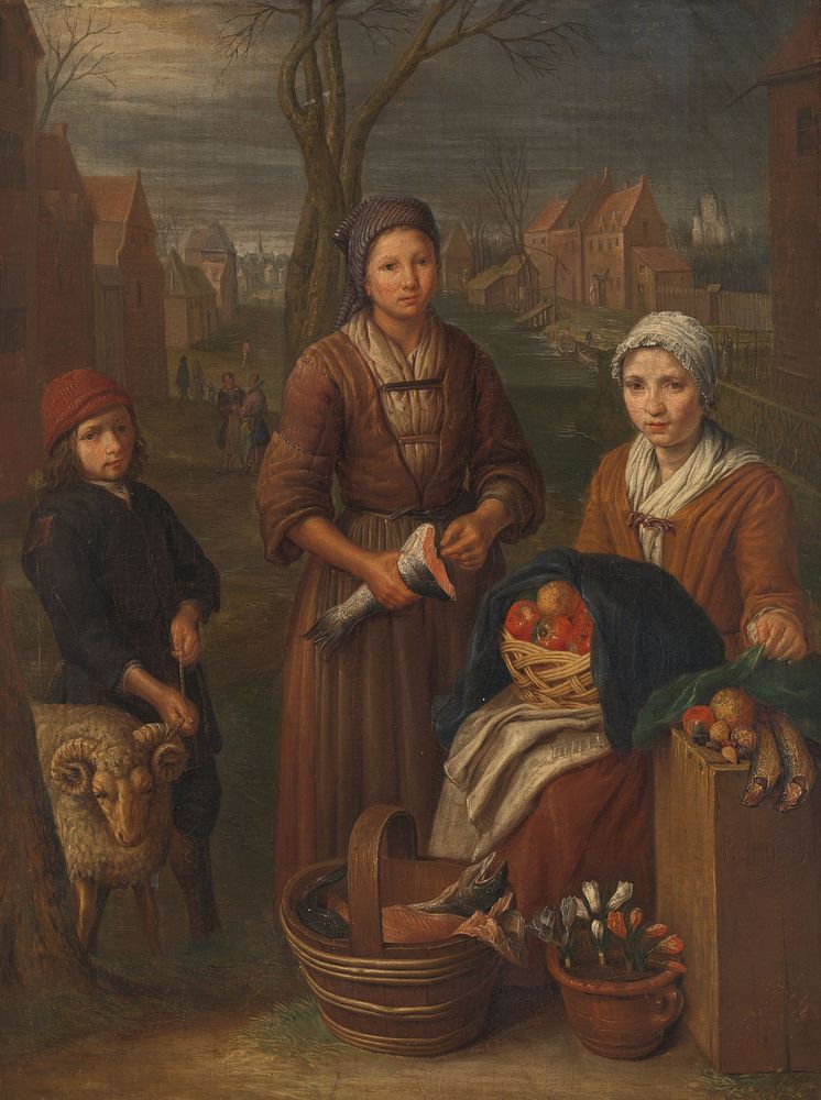 Allegory of the Month of March (after 1730) by Peeter Snijers