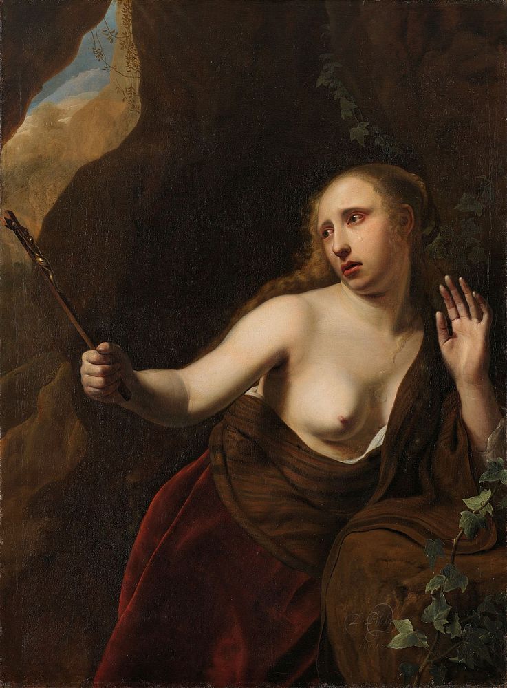 The Penitent Mary Magdalene (1651) by Dirck Bleker