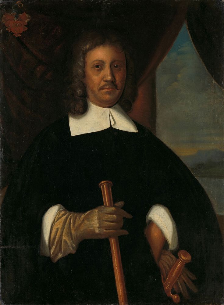 Portrait of Jan van Riebeeck (1619-77). Commander of the Cape of Good Hope and of Malacca and Secretary of the High…