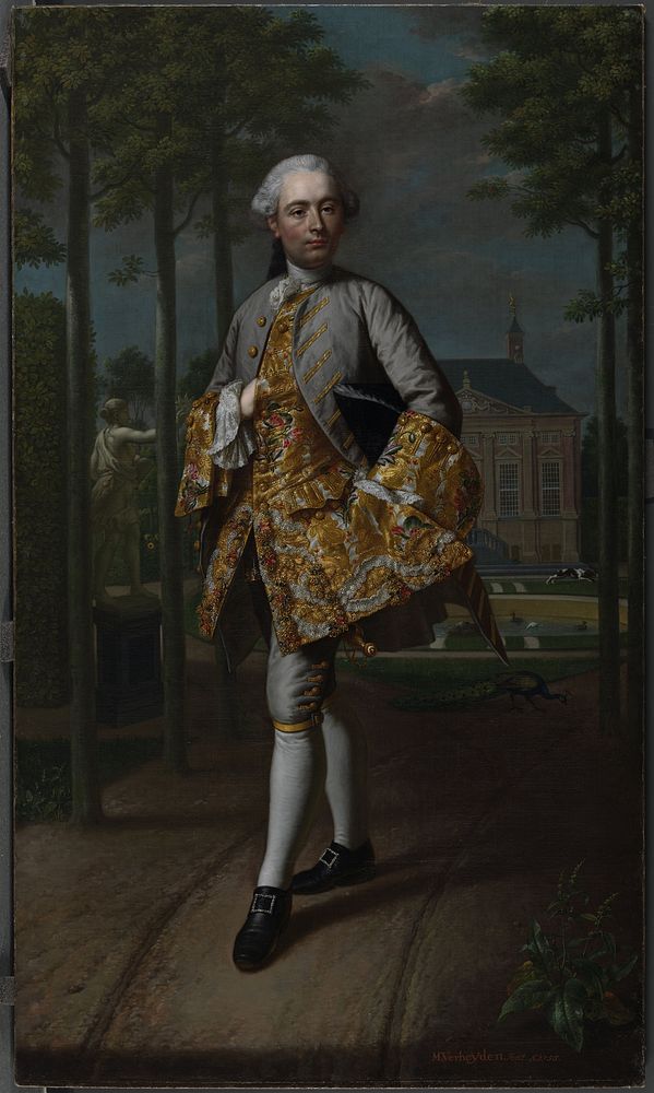 Portrait of Gerard Cornelis van Riebeeck (1755) by Mattheus Verheyden