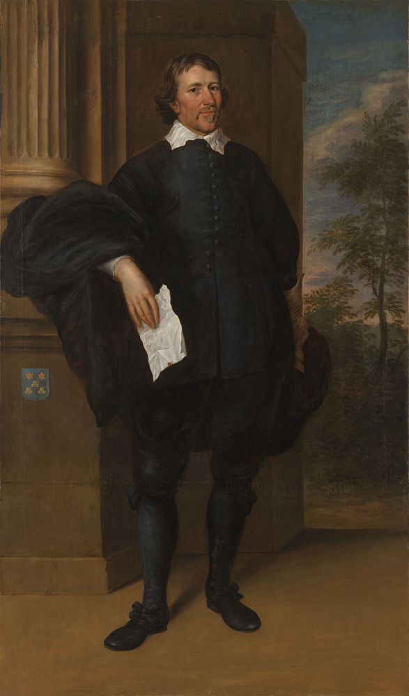 Willem Kettingh (d 1670). Chief Treasurer and Bailiff of the Prince of Orange (c. 1755) by Mattheus Verheyden and anonymous