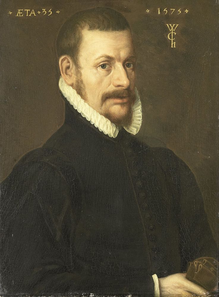Portrait of Guilliam Courten, Husband of Margarita Cassier (1575) by anonymous