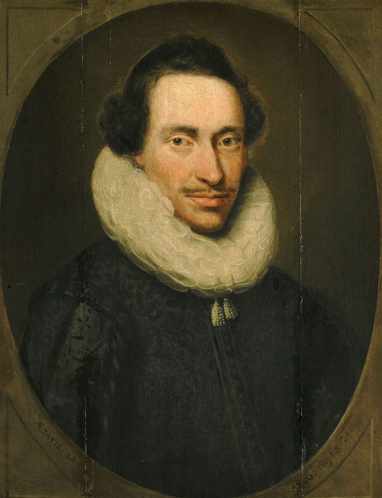 Portrait of Philippe le Mire (1596-?) (1618) by Jacob Lambrechtsz Loncke
