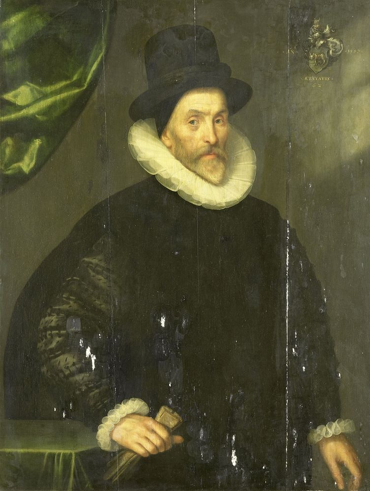 Gualtero del Prado (b 1535-before 1618) (1597) by Gortzius Geldorp