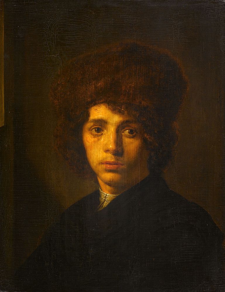 Young Man with a Fur Hat (c. 1635 - c. 1640) by David Bailly