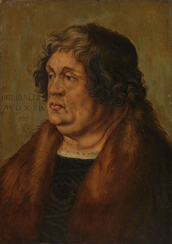 Willibald Pirckheimer (1470-1530) (1524 - 1600) by Albrecht Dürer