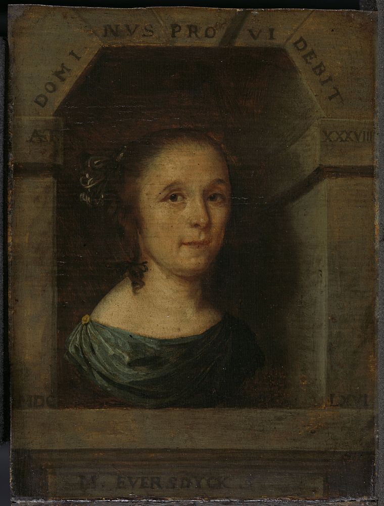 Maria Eversdijck (b 1628), Wife of Nicolaes Blancardus (1666) by Willem Eversdijck