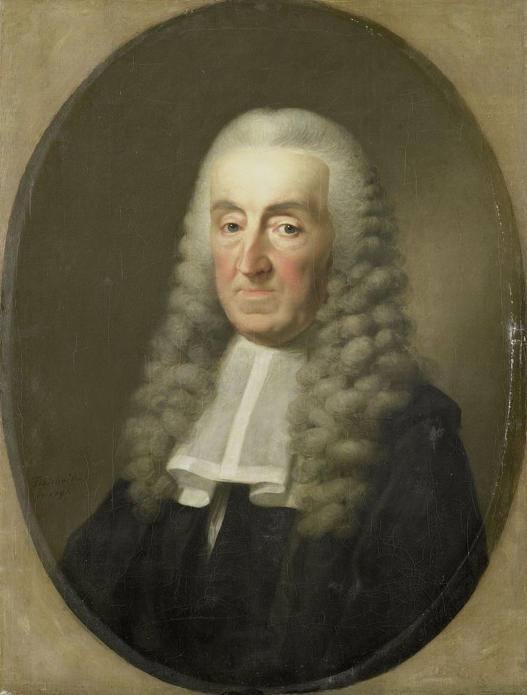 Portrait of Jan van de Poll, Burgomaster of Amsterdam (1791) by Johann Friedrich August Tischbein
