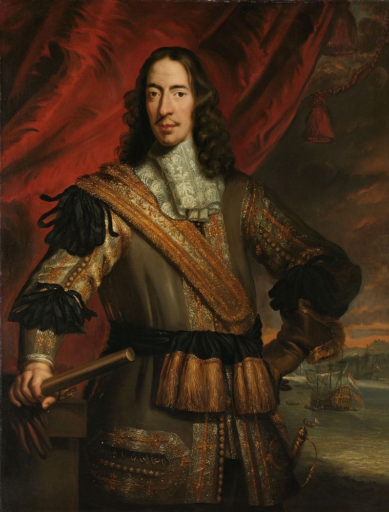 Cornelis de Witt (1623-1672), Burgomaster of Dordrecht and Lord Lieutenant of Putten (1667 - 1700) by Jan de Baen