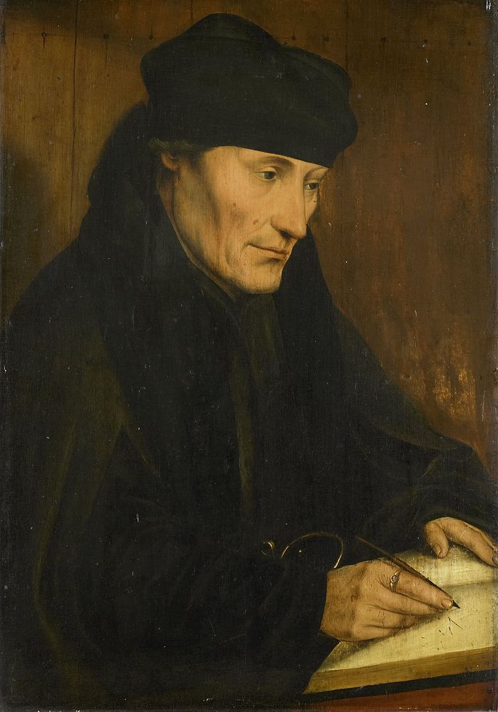 Portrait of Desiderius Erasmus (after c. 1535) by Quinten Massijs I