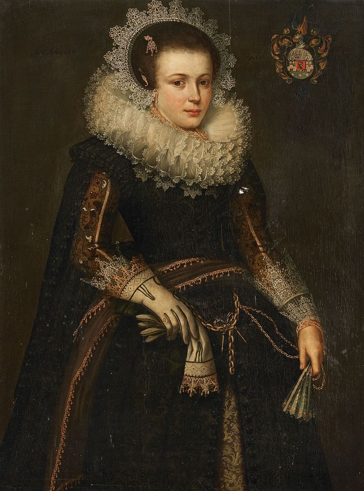 Portrait of Mertijntje van Ceters (1609-24) (1623) by anonymous