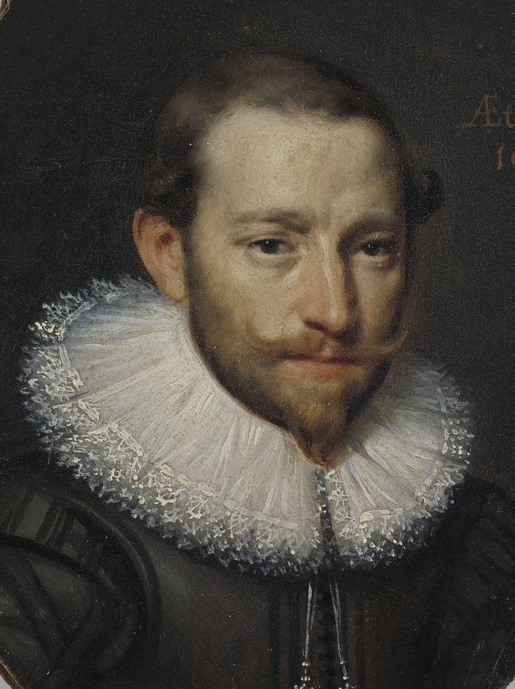 Portrait of a man (1627) by anonymous