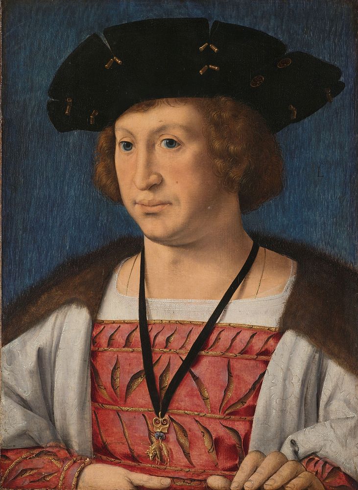 Floris van Egmond (1469-1539), Count of Buren en Leerdam (c. 1519) by Jan Gossart