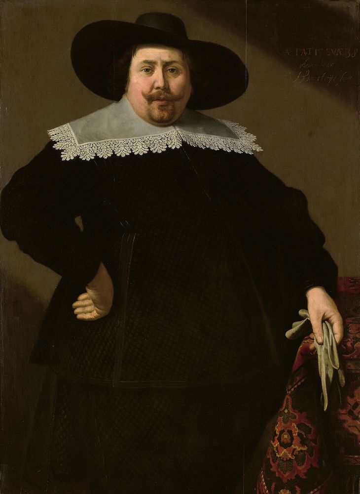 Portrait of Philips Denijs (1604-66) (1640) by Huygh Pietersz Voskuyl
