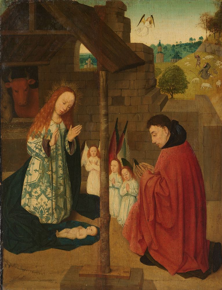 Birth of Christ (c. 1490 - c. 1500) by Master of the Brunswick Diptych
