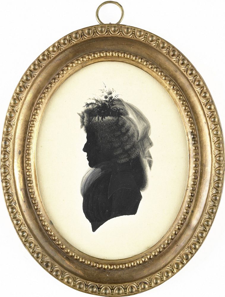 Portret van een vrouw (c. 1790) by anonymous