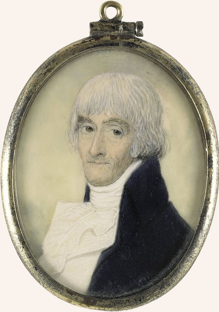 Portret van een man (c. 1805) by anonymous