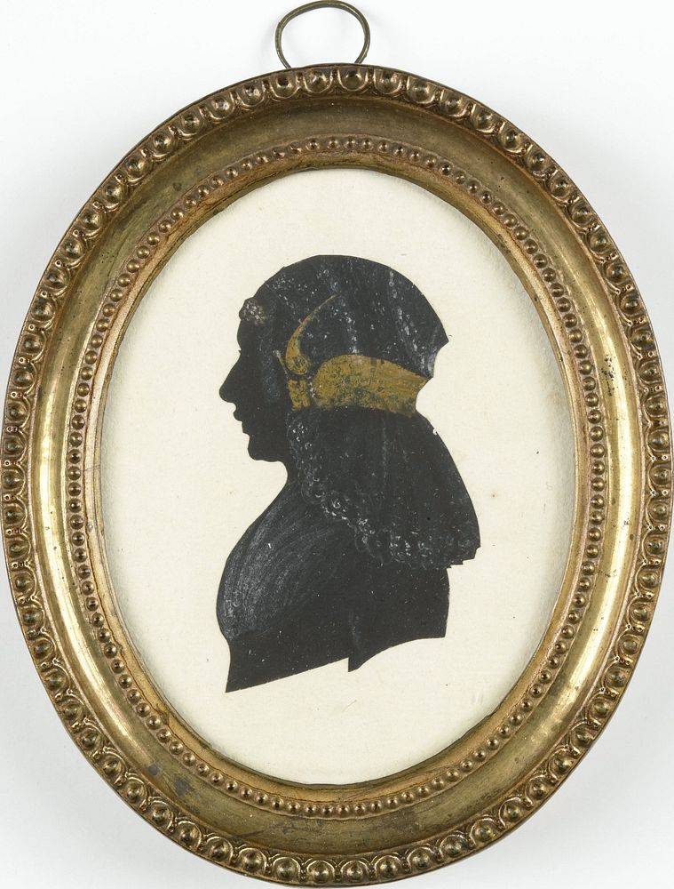 Portret van een vrouw (c. 1790) by anonymous