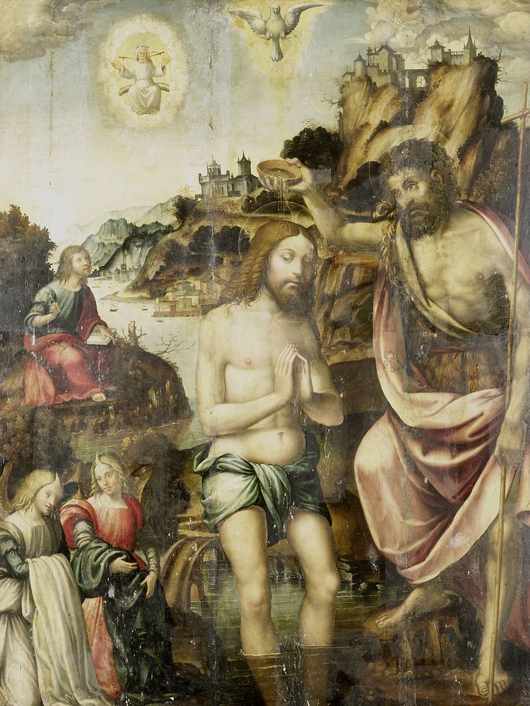 Baptism of Christ (1500 - 1549) by anonymous