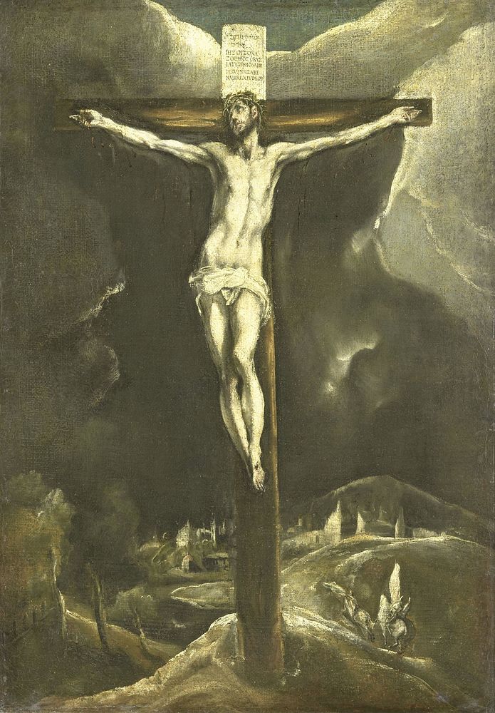 Christ on the Cross (1600 - 1615) by El Greco