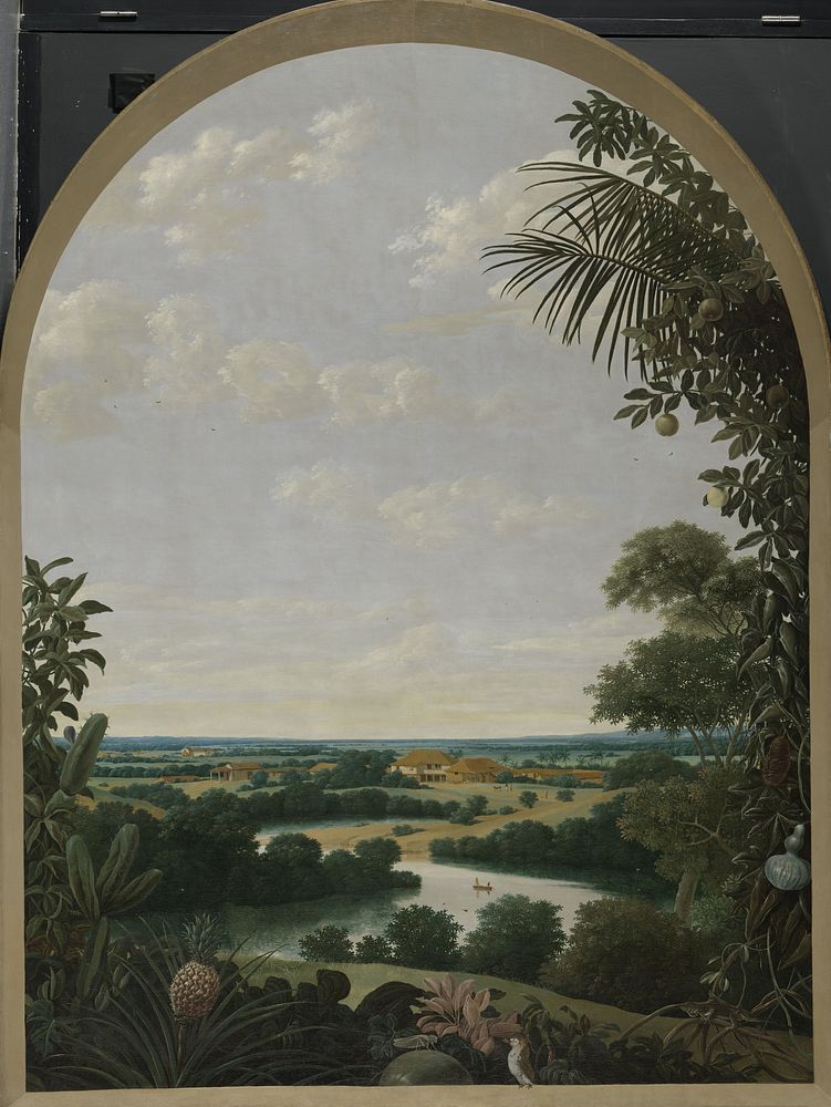 Landscape in Brazil (1652) by Frans Jansz Post