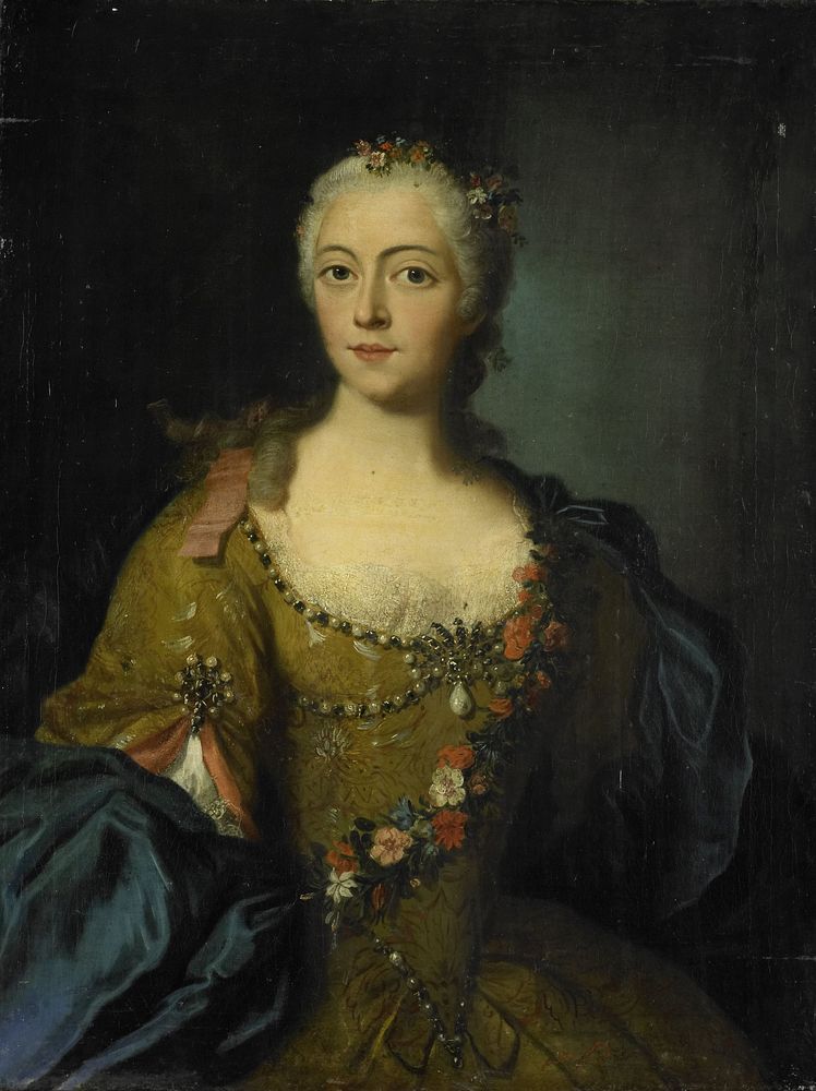 Portrait of a Woman (1740 - 1760) by anonymous