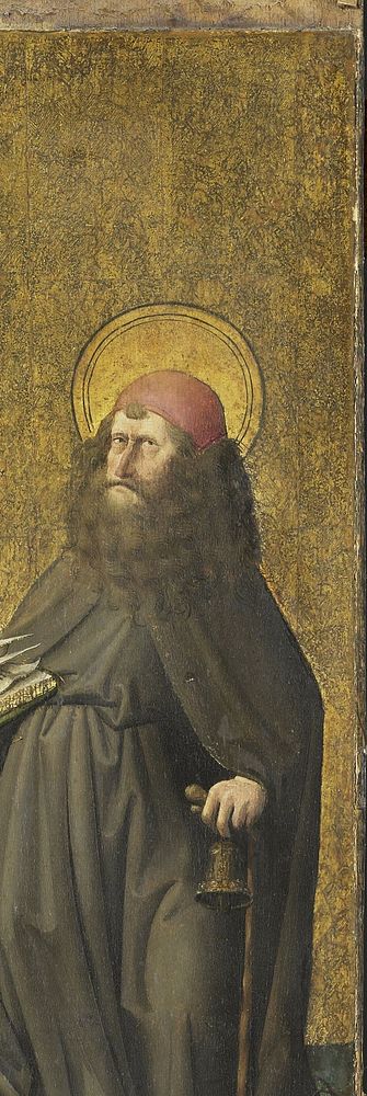 Saint Antony Abbot (c. 1460) by Meester E S and anonymous