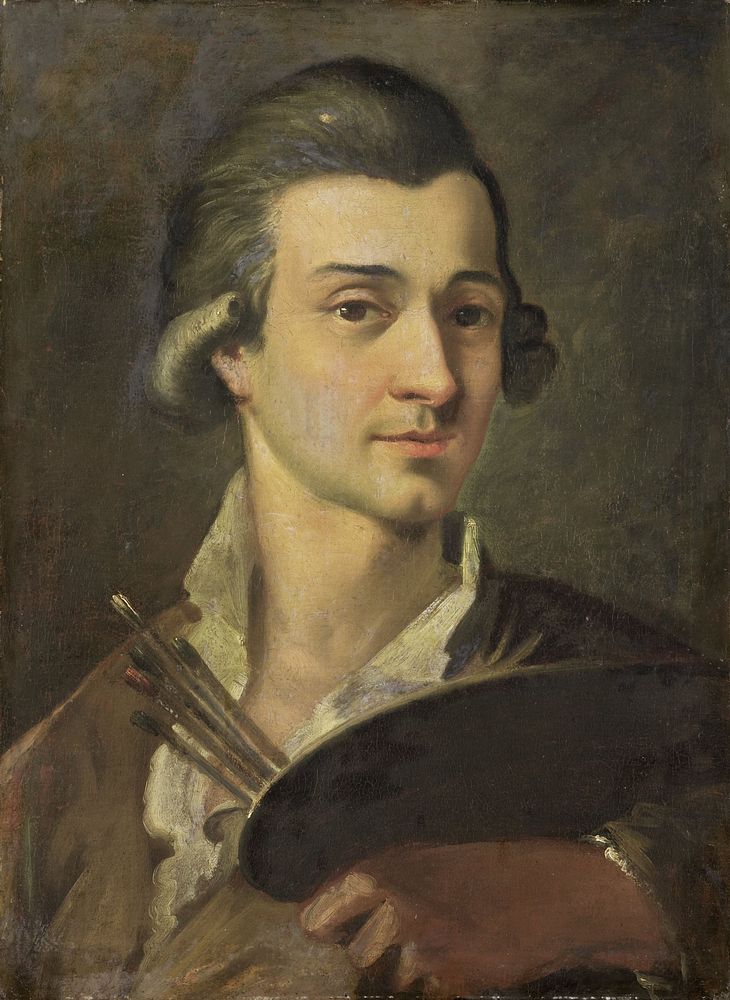 Portrait of a Painter (1700 - 1799) by anonymous