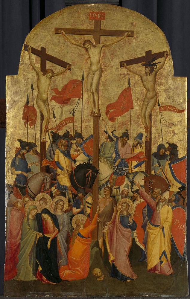 The Crucifixion (c. 1390) by Niccolò di Pietro Gerini