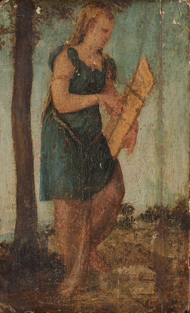 Woman with Shield (1540 - 1570) by Lambert Sustris