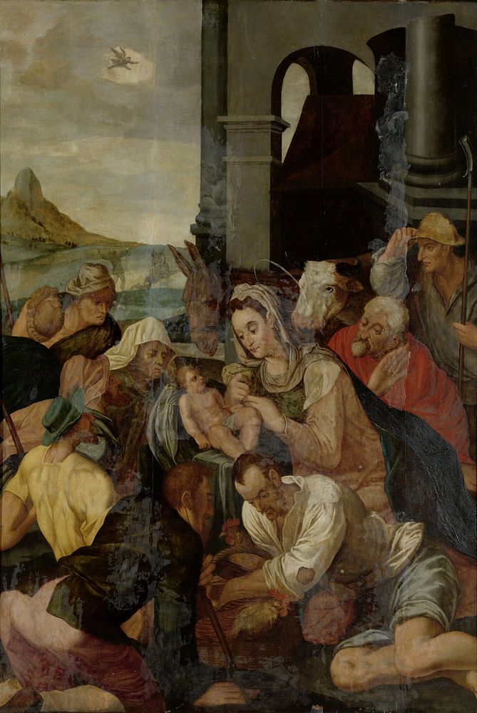 Adoration of the Shepherds (1550 - 1599) by anonymous