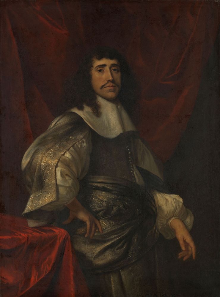 Portrait of a Man, thought to be Christoffel van Gangelt, Second Husband of Lucretia Boudaen (1640 - 1670) by Jacob van Loo…
