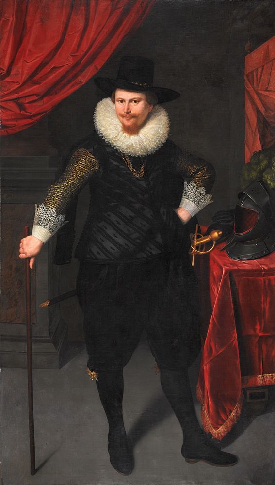 Portrait of Laurens Reael (c. 1620) by Cornelis van der Voort