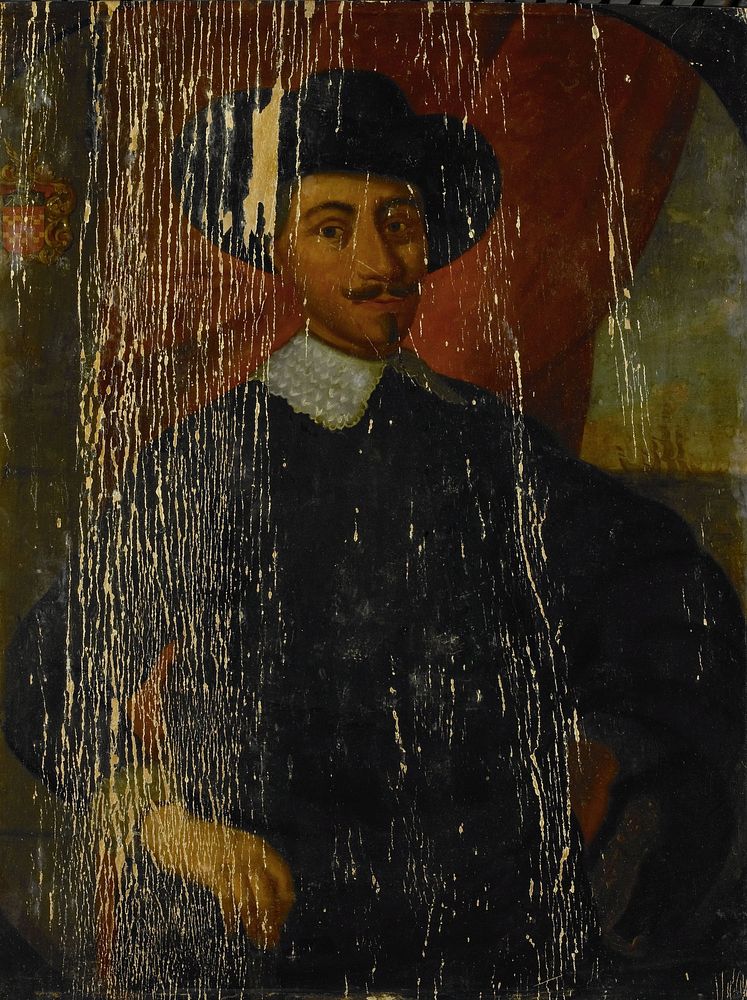 Portrait of Antonio van Diemen, Governor-General of the Dutch East Indies (1636 - 1675) by anonymous